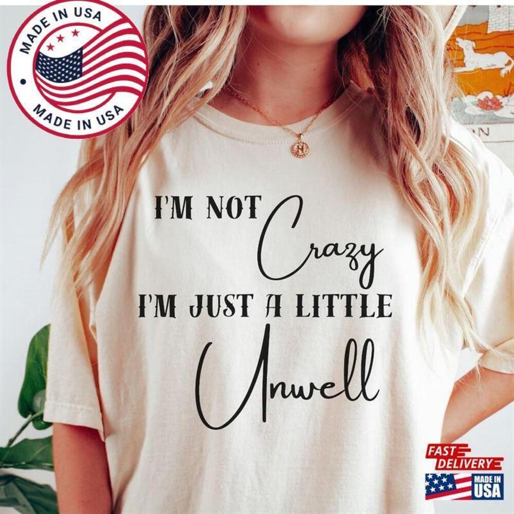 Matchbox 20 Im Not Crazy Just A Little Unwell Music Shirt T-shirt Unisex